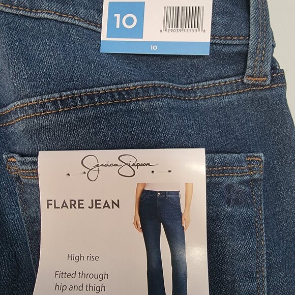 Jessica Simpson high rise flare leg jeans - Picture 1 of 3